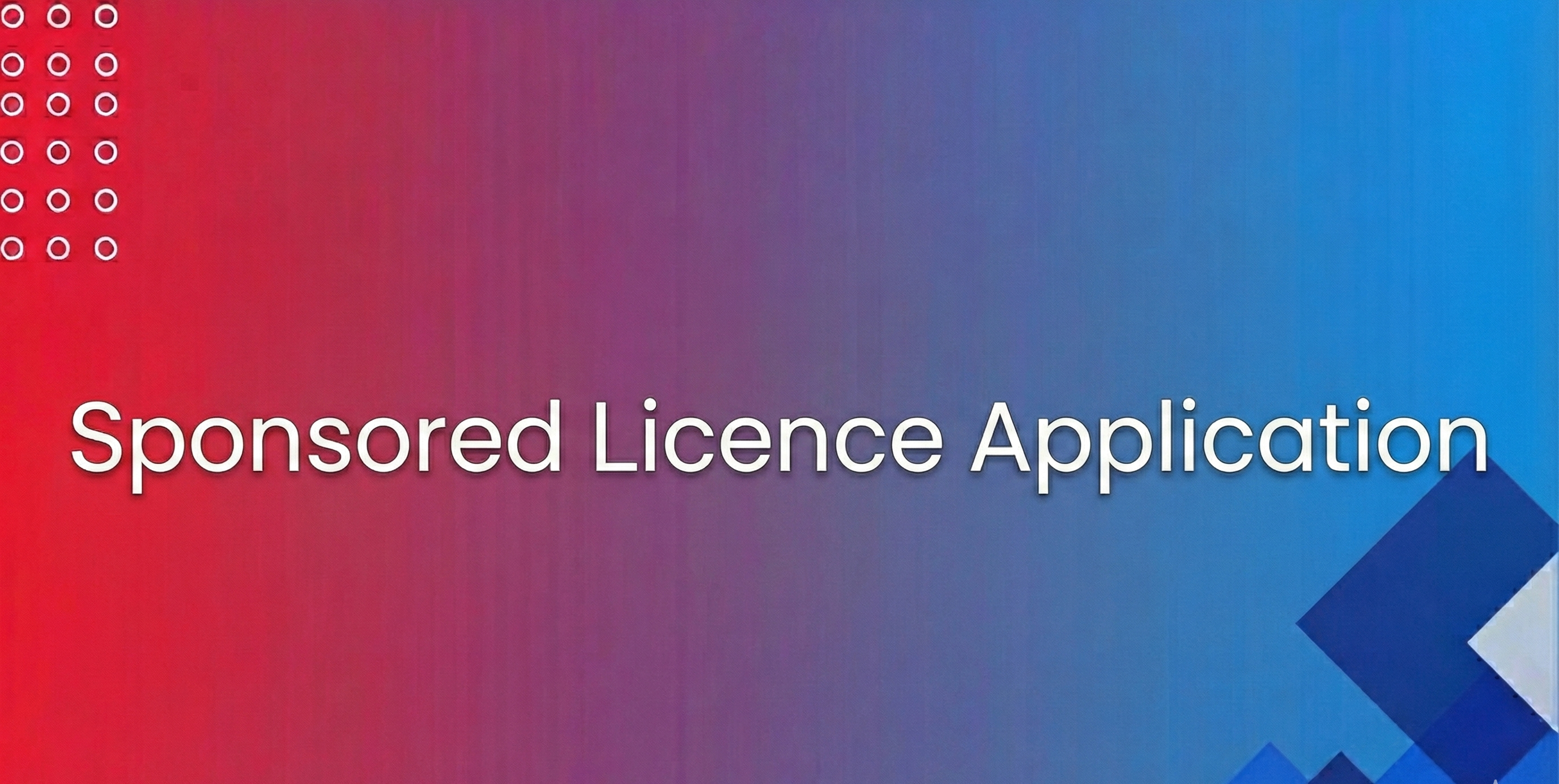 Sponsored Licence Application